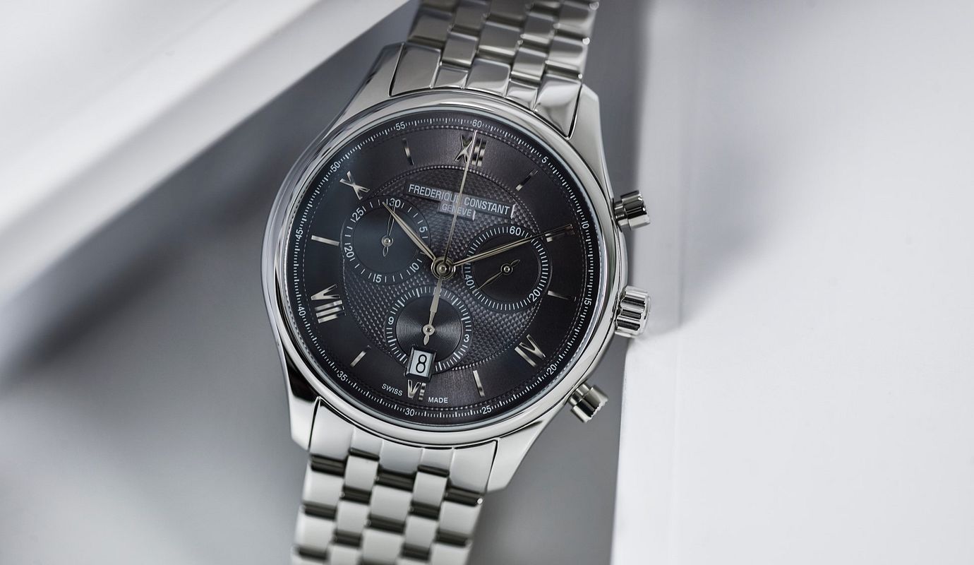 Classics Quartz Chronograph Watch FC-292MG5B6B | Frederique Classics Quartz Chronograph Watch FC-292MG5B6B | Frederique